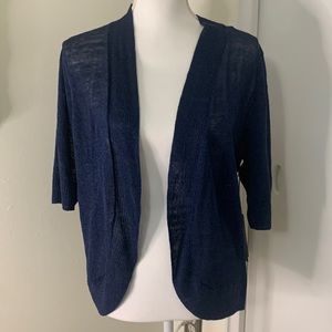 Elegant Navy Women's Cardigan
